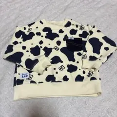 Buddy Lee 牛柄 裏起毛トレーナー 長袖 90cm