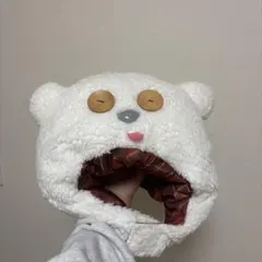 暖かいホワイトティムのファンキャップ