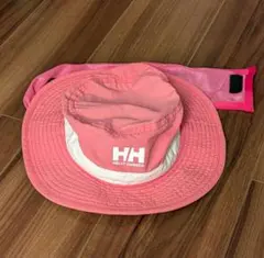 【HELLY HANSEN】キッズ サンシェードハット ピンクのサムネイル