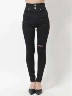 GYDA ハイウエストスキニーパンツ