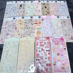 シール　ステッカー　まとめ売り　大量　コラージュ