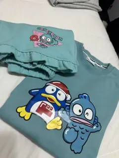 【新品未使用】ドンキ×サンリオ　ドンペン&ハンギョドン　ルームウェアセット　M