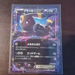 アンリミ】ブラッキーEX RR XY10 042/078【キズあり】 - メルカリ