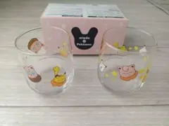 【新品未使用】ミスド ポケモン ピカチュウ プリン ペアグラス 2個セット