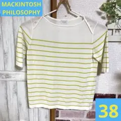 MACKINTOSH PHILOSOPHY カットソー　半袖　レディース　38のサムネイル