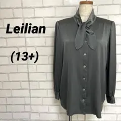 ☆極美品☆レリアン ジップアップチュニック 麻混 ノースリーブ