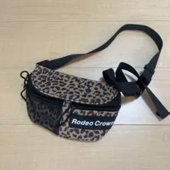 Rodeo Crown ヒョウ柄 ボディバッグ