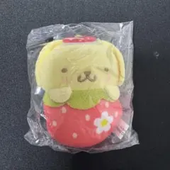 いちごおくるみマスコット ポムポムプリン