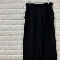 grove グローブ フロントスリット タイトスカート L チャコール