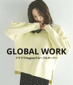 新品／GLOBAL WORK★フワフワHugmeクループルオーバーREGULAR