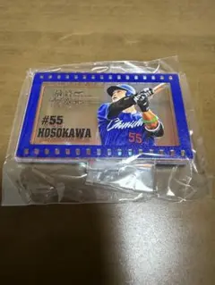 ドラゴンズ　ガチャ　55細川成也 オーロラミニアクリルスタンド　ビジター