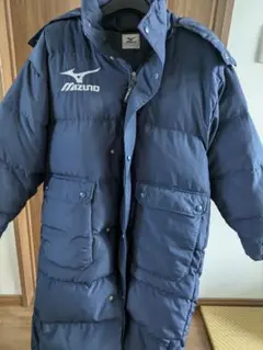 Mizuno ベンチコート Sサイズ ネイビー