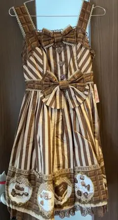 Meltyチョコレートオーバーニーブラウン Angelic pretty Meltyチョコレートオーバーニー 未使用 Melty