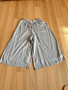 【COUP DE CHANCE】グリーンガウチョパンツ シミあり