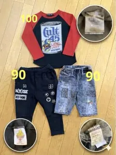 ヒステリックミニ 90 100 まとめ売り Tシャツ パンツ　ハーフパンツ