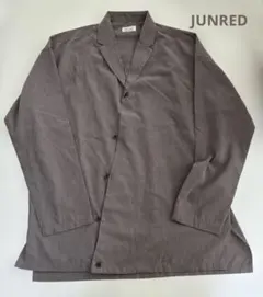 JUNRED 長袖シャツ グレー