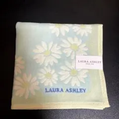 LAURA ASHLEY 花柄ガーゼハンカチ