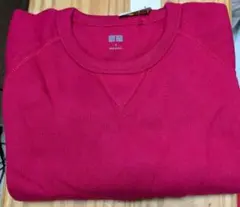 UNIQLO ワイン色 スウェット シャツSサイズ
