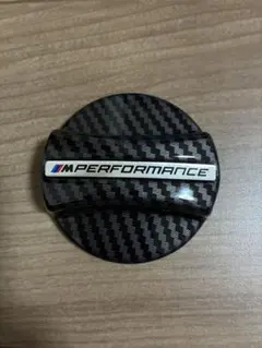 フューエルキャップ カバー　カーボン調　BMW ブラック