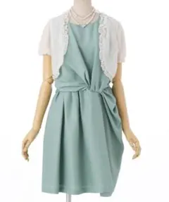 フォーマル結婚式二次会★STRAWBERRY-FIELDS★ダブルクロスドレス