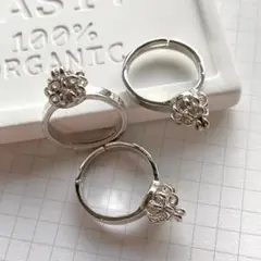 リング　3点セット　ハンドメイド　加工できます