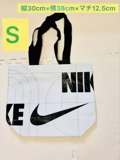 新品 NIKE ナイキ エコバッグ トートバッグ 韓国 白 ホワイト SSize