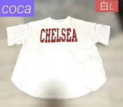 coca半袖Tシャツ　白L