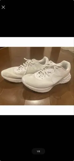 NIKE ランニングシューズ ホワイト
