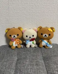 【平成レトロ】リラックマ　コリラックマ　チューリップ　ボールチェーン