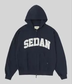 完売サイズ】Sqoud スクード ネイビー ジップアップパーカー - メルカリ