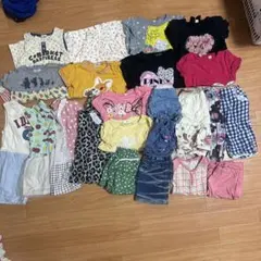 女の子 子供服 80 90 95サイズ春夏物 35点 まとめ売り ブランド多数 