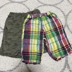 ハーフパンツ2枚セット　140 GU F.O.KIDS