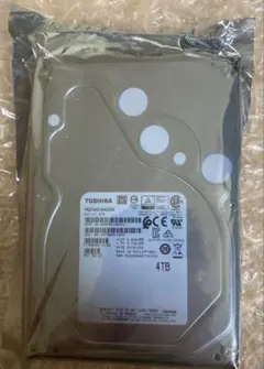 新品 未使用 未開封 TOSHIBA ハードディスク 4TB HDD 本体 2026年最新】hdd toshiba 4tbの人気アイテム - メルカリ