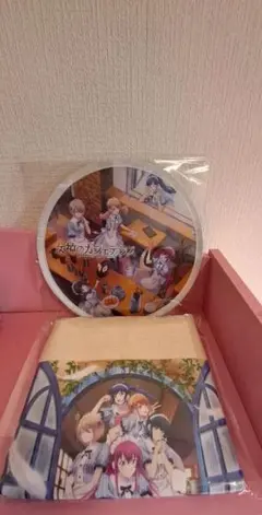 女神のカフェテラス 折りたたみうちわ バッグ