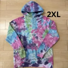 タイダイ柄　foodie タイダイ染　2XL