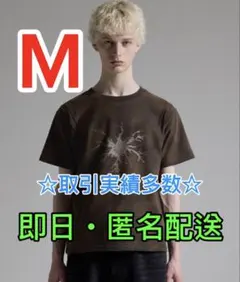 GRANCY】ラインストーンクラックダーティ半袖Tシャツ - メルカリ
