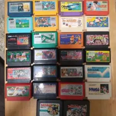 ファミコンソフト 26本セット まとめ売り