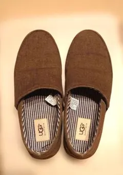 UGG スリッポン キャンバス スニーカー ブラウン系 26cm 状態良好のサムネイル