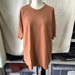 エディーバウアー オレンジ系 Tシャツ 半袖 ポケット付き☆新品☆XL