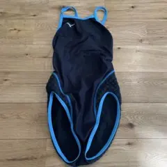 Mizuno 競泳練習水着 ブラック/ブルー　xs