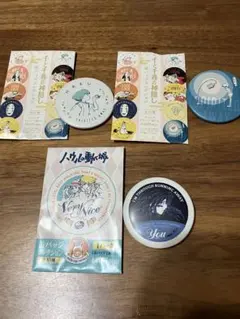 ジブリ 缶バッジコレクション 千と千尋の神隠し ハウルの動く城