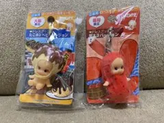ご当地キューピー　ストラップ　2個セット　ローズオニールキューピー