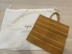 新品　未使用　agnes b アニエスベー マダガスカルトートのサムネイル