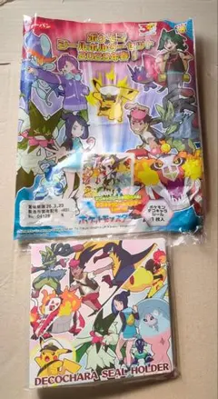 ポケモンデコキャラシールホルダー2026年春！オマケ付き