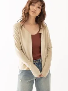 searoomlynn マットベロア2WAYタイトトップスのサムネイル