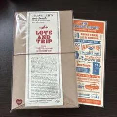 トラベラーズノート　LOVE AND TRIPレギュラーサイズ