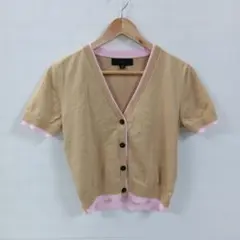値下◎5.1◎S949P◎ザラ◎カーディガン◎半袖◎M