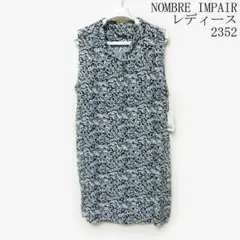 NOMBRE IMPAIR ノースリーブ ワンピース 花柄新品のサムネイル