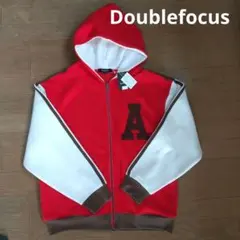 【未使用・再値下】スタジャン風パーカー L寄りのMサイズ