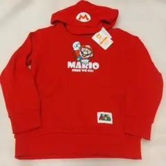マリオ パーカー スウェット トレーナー プルオーバー 140cm